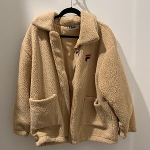 FILA fuzzy jacket